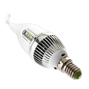 Bec LED E14 4W Flacara Clar Corn - Img 2