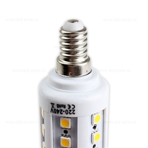 Bec LED E14 7W Corn SMD5050 - Img 4