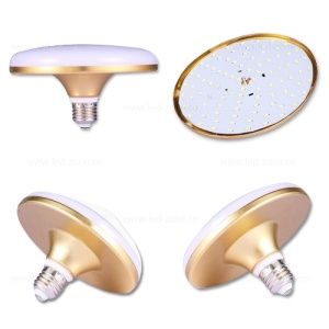 Bec LED E27 10W Dispersor Mat UFO - Img 3