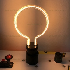 Bec LED E27 4W Decorativ Cerc