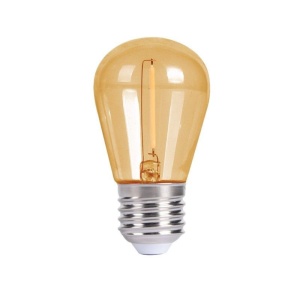 Bec LED Vintage E27 1W Para Plastic ST45