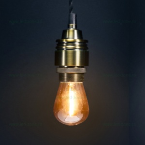 Bec LED Vintage E27 1W Para ST45 - Img 2