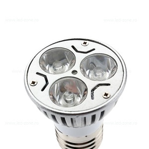Bec Spot LED E27 3x1W 220V - Img 3
