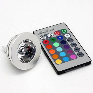 Bec Spot LED MR16 3W RGB 220V
