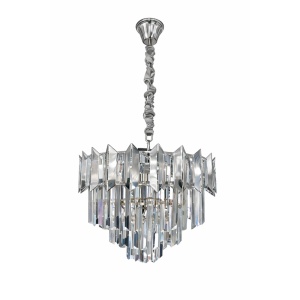 Candelabru 8 Socluri E14 Crom LZ1411-800