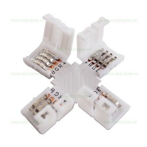 Conector Imbinare Banda LED RGB 12V X