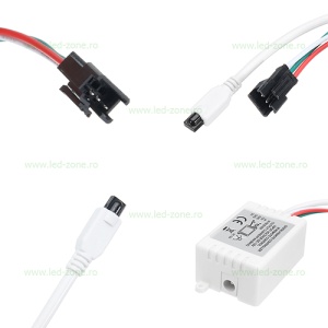 Controller Banda LED RGB Digitala IR 6A 72W - Img 3