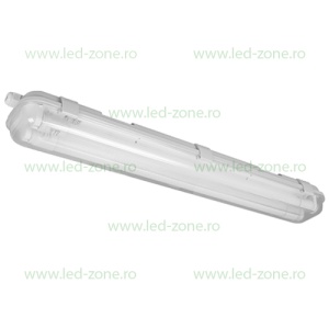 Corp Iluminat LED 2X24W 157cm Incastrabil Liniar BELLA Gri Emergenta - Img 2