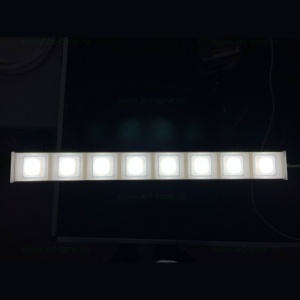 Corp Iluminat LED 50W 60cm Mat Aluminiu - Img 2