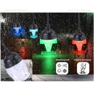 Ghirlanda LED 18M 12W cu 24 de Becuri RGB PARADISE