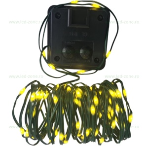 Instalatie Pom Craciun 100 LED-uri Solara 10m LZ-6043 - Img 2