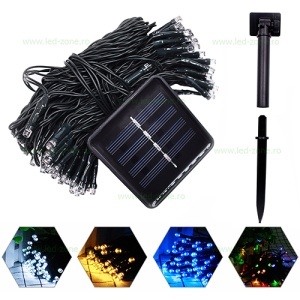 Instalatie Pom Craciun 300 LED-uri Solara 30M LZ-6050 - Img 4