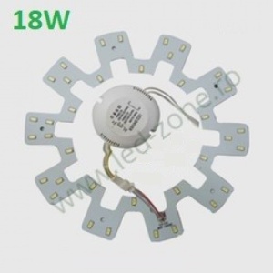 Kit LED Plafoniera 18W Rotund