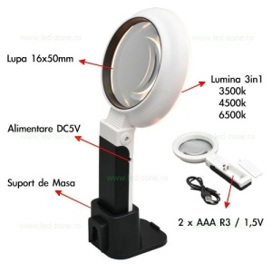 Lupa cu Lumina LED TH-7020A - Img 5