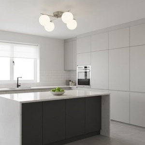 Lustra 4 Socluri E27 Crom LZ516