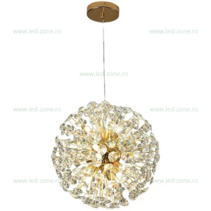 Lustra 8 Socluri G9 Aurie LZNE127-400