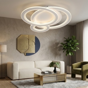 Lustra LED 118W 3 Functii Dimabila cu Telecomanda LZ1050