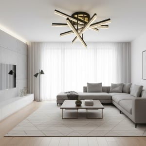 Lustra LED 120W 3 Functii cu Telecomanda LZ5415 - Img 3