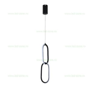 Lustra LED 12W 1 Pendul SANTANA - Img 3