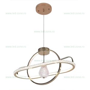 Lustra LED 136W Dimabila 3 Functii cu Telecomanda LZ1271-2 - Img 2