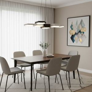 Lustra LED 144W 3 Functii Dimabila cu Telecomanda LZ4041 - Img 3
