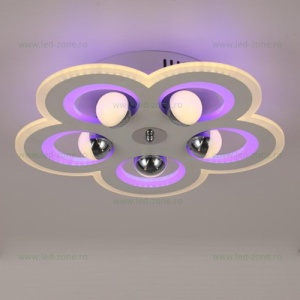 Lustra LED 146W 3 Functii RGB Smart Dimabila cu Telecomanda LZ5181-450 - Img 2