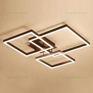 Lustra LED 150W 3 Functii Dimabila cu Telecomanda LZC876-3 - Img 3