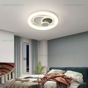 Lustra LED 152W 3 Functii Dimabila cu Telecomanda LZ6138-500Y - Img 3
