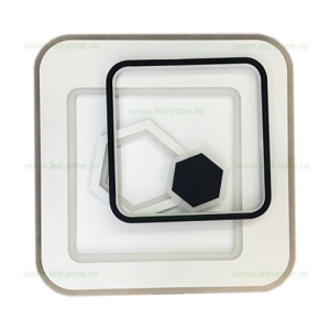 Lustra LED 160W 3 Functii Dimabila cu Telecomanda LZ381-500P - Img 2