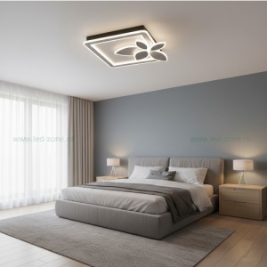 Lustra LED 166W 3 Functii Dimabila cu Telecomanda LZ1988 - Img 2