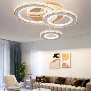 Lustra LED 174W 3 Functii RGB Smart Dimabila cu Telecomanda LZG610/9216-1×3 - Img 2