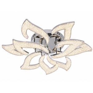 Lustra LED 200W Crom cu Telecomanda LZ9288-6+3