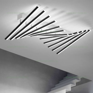 Lustra LED 228W 3 Functii Dimabila cu Telecomanda LZG4061-12 - Img 3