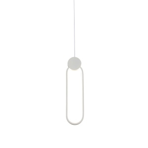 Lustra LED 24W Alba Pendul 3 Functii LZ321