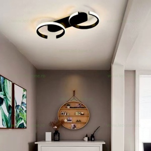 Lustra LED 40W Dimabila 3 Functii cu Telecomanda LZ4098-2 - Img 3