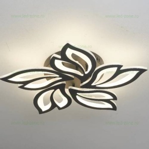 Lustra LED 60W 3 Functii Dimabila cu Telecomanda LZK137-5 - Img 2