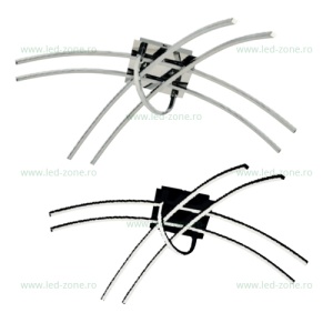 Lustra LED 60W 4 Segmente CORNELIA - Img 2