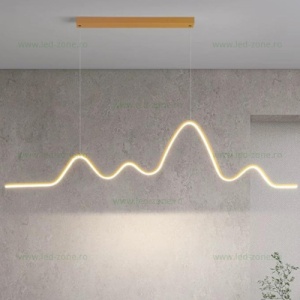 Lustra LED 64W 3 Functii cu Telecomanda LZG3935 - Img 3