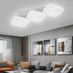 Lustra LED 72W 3 Functii Dimabila cu Telecomanda LZ25036-3 - Img 2