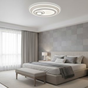 Lustra LED 73W 3 Functii Dimabila cu Telecomanda LZ24004