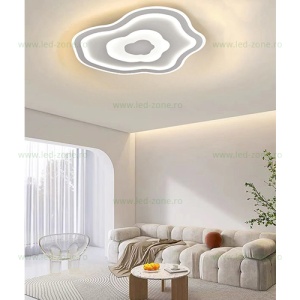 Lustra LED 78W 3 Functii Dimabila cu Telecomanda LZ7587-400 - Img 2