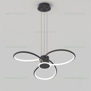 Lustra LED 84W 3 Functii Dimabila cu Telecomanda LZG3865 - Img 2