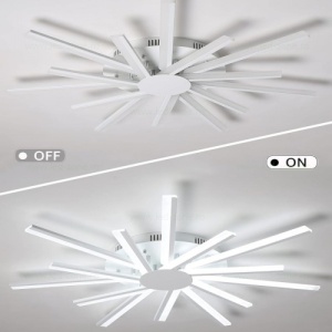 Lustra LED 86W Dimabila 3 Functii cu Telecomanda LZ75L019 - Img 3