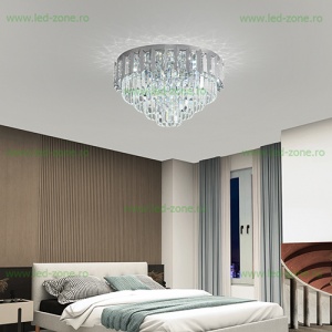 Lustra LED 96W 3 Functii Dimabila cu Telecomanda LZ8016-480 - Img 5