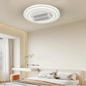 Lustra LED Rotunda cu Ventilator si Telecomanda LZDL2410-1