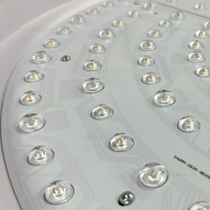 Panou LED 100W D-60cm Aplicat Alb RGB-CCT cu Telecomanda - Img 7