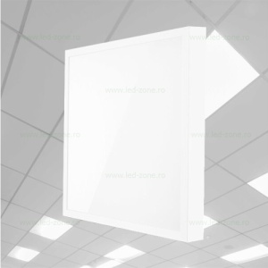 Panou LED 40W 60x60cm Aplicat Alb LZ066 - Img 8