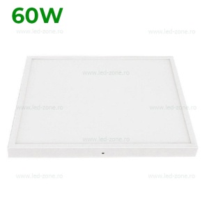 Panou LED 60W 60x60cm Aplicat Alb Backlight