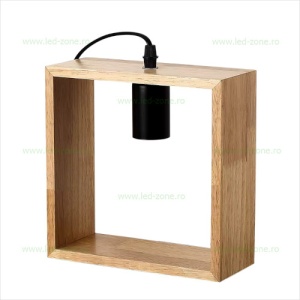 Pendul Lemn Soclu E27 LZC611-1 - Img 3