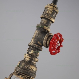 Pendul Soclu E27 Rustic Metal Robinet - Img 2